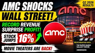 AMC Stock Surges 16 After Record Revenue and Surprise Profit Movie Theaters Are Back