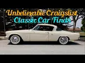 Unbelievable Craigslist Classic Car Finds for Sale by Owner - Must See
