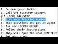 How to get your package after UPS access point locker rejects both your phone number and gov ID