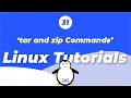 Linux Tutorials Compressing and Archiving Files in Linux tar and zip commands GeeksforGeeks