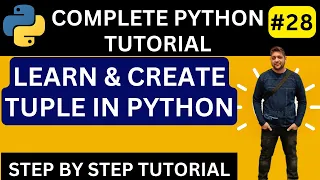 Learn Python Tuples Create Tuple in Python Python Tutorial Python Tutorial for Beginners