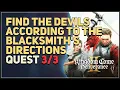 Find the devils according to the blacksmith s directions Kingdom Come Deliverance 2