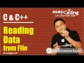 Reading Data From File in C fgetc fgets fscanf in C tutorial -