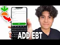 How To Add EBT Snap Card To Instacart - Tutorial