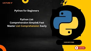 Python List Comprehension Explained in 5 Minutes