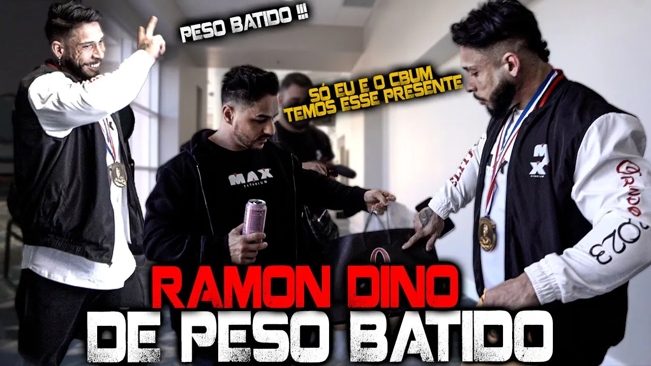 RAMON DINO DE PESO BATIDO - FALTAM 2 DIAS PARA O MR OLYMPIA BRASIL !!!