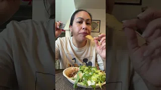 CHIPOTLE BURRITO BOWL EAT WITH ME