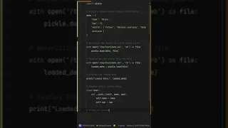 How to use pickle for efficient object serialization Unlocking Pickle The to Fast Python