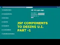 JSF components example part1