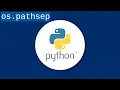 How to get the PATH environment-variable separator in Python