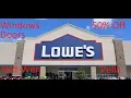 Lowes 64 Windows 299 French Exterior doors Thermastar by Pella Jeld Wen With Blinds