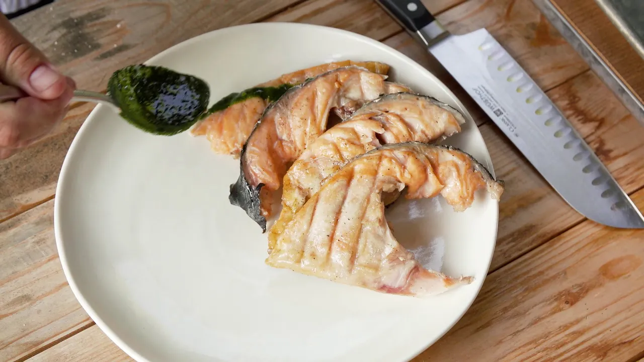 Test Kitchen: Verlasso Salmon Collar