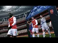 PES 2011 UEFA Champions League (Arsenal vs FC Barcelona Gameplay) [Round of 16]