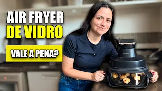 AIR FRYER COM TIGELA DE VIDRO?! Testei a Uranyx 4L, Será que Vale a Pena?