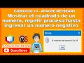 Ejercicio 10 Java - Apache NetBeans
