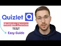 How to Make Multiple Choice Test in Quizlet - Step by Step