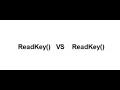 How to use Console ReadKey