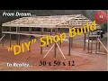 DIY Pole Barn Shop Build from Dream to Reality