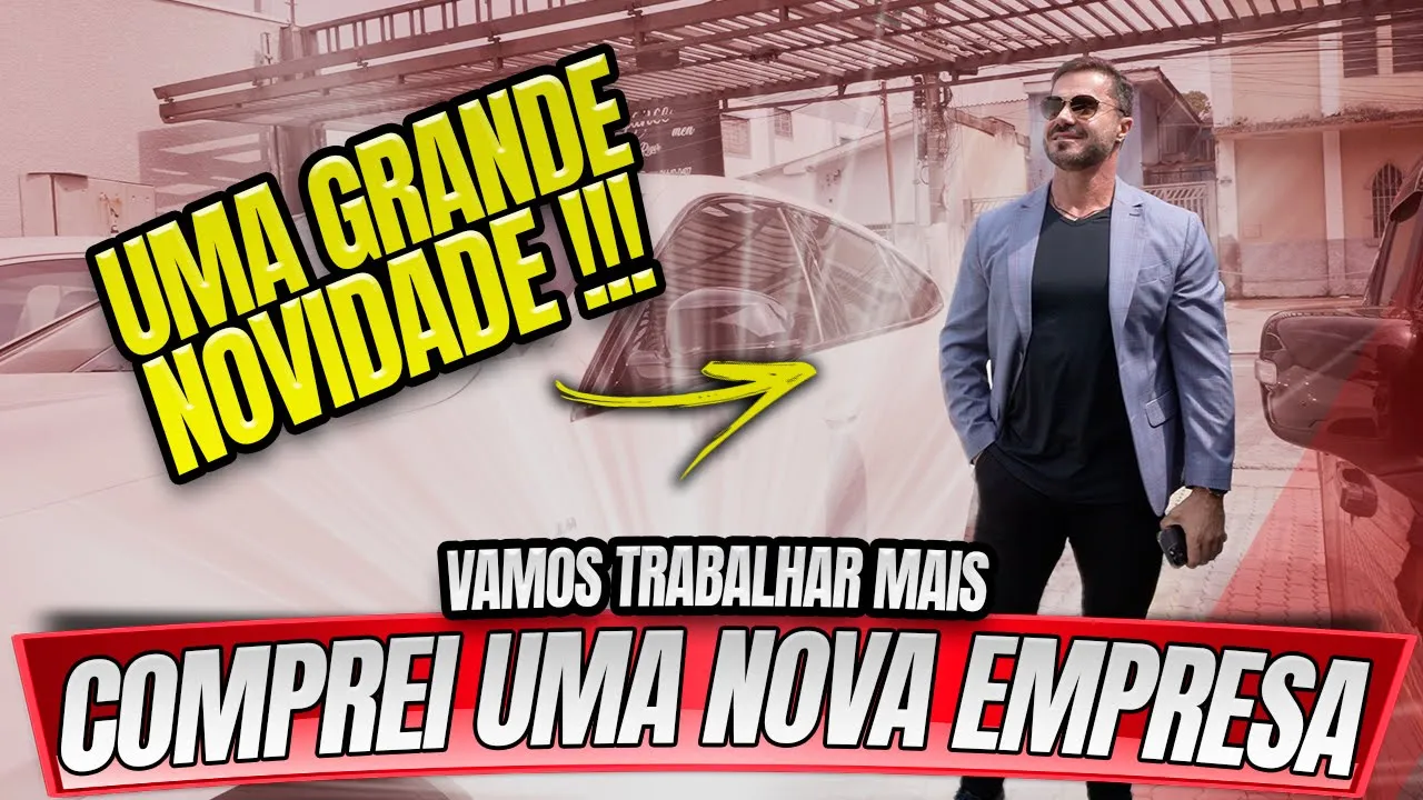 COMPREI UMA NOVA EMPRESA