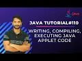 Writing Applet Code Java Applet Java Programming