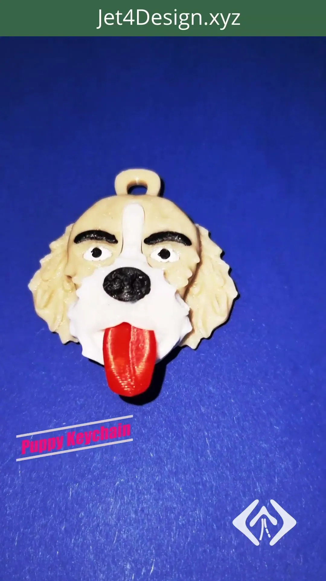 Puppy Keychain