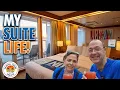 Full Tour of Carnival Miracle s Ocean Suite Cabin