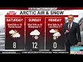 First Alert Weather Day through Monday - Jan 23 2026 11 p m Update
