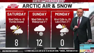 First Alert Weather Day through Monday - Jan 23 2026 11 p m Update