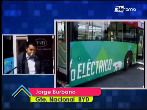 Bus 100% eléctrico circulará por un mes en Cuenca