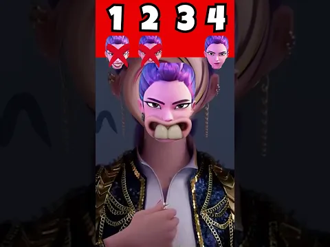 FIND CORRECT HEAD #842 #kpop #golden #huntrix