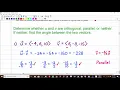 MATH 2415 - Dot Product