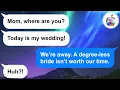 Download Lagu 【Apple】Mijn moeder heeft tegen mijn familie gelogen zodat ze mijn bruiloft zouden missen. Ze vind...