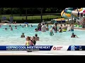 Milwaukee residents seek relief from heat at Cool Waters Aquatic Park