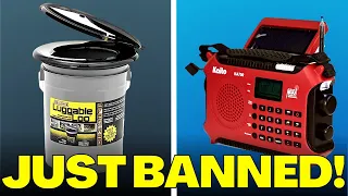 TOP 16 Items Every Prepper Should Hoard In 2024 Before It GETS BANNED