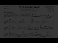 Cannonball Adderley on "I'll Remember April" | Solo Transcription for Alto Saxophone (Eb)