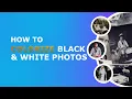 AI Magic How to Colorize Black and White Photos Automatically