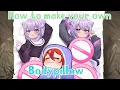 How to make your own Body Pillow