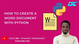 How to Create a Word Document with Python