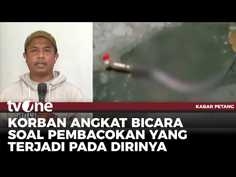 Isu Salah Tangkap Pelaku Pembacokan, Korban: Di Polsek, Saya Buka Masker Pelaku