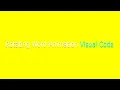 Rotating Word Animation HTML CSS