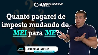 QUANTO PAGAREI DE IMPOSTO MUDANDO DE MEI PARA ME