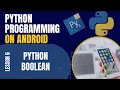 Python Booleans the bool