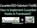 Cucumber Framework Selenium Tutorial-13 Cucumber Hooks - Pre Conditons