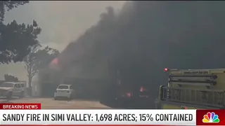 Simi Valley burns more than 1 600 acres