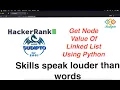 Get Node Value using python3