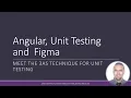 Arrange Act Assert the 3As technique for unit testing Angular Unit Testing Figma