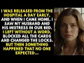 Download Lagu I left silently, locked my cards \u0026 changed the locks. What happened next shocked everyone...