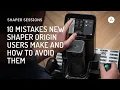 Session 154 - English 10 Mistakes New Shaper Origin Users Make and How to Avoid Them