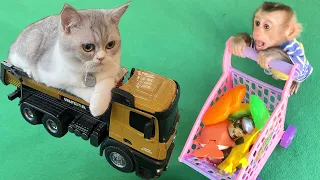 Monkey Bunbun and Peanut Cat