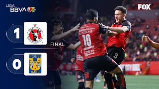 xolos 1 0 tigres resumen liga mx clausura 2026 jornada 13